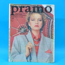 DDR Pramo 1/1986 Praktische Mode Schnittmuster Faschingskostüme Kombinationen J