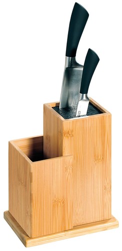 Kesper messerblock aus bambus - aus,