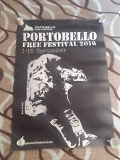 Portobello Festival Poster designed by Blek le rat - RARE SHIT - Streetart 2016