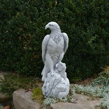 Adler vogel steinfigur cm - steinfigur, h.50