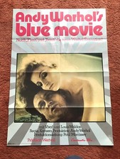Andy Warhol‘s Blue Movie Kinoplakat Poster A1, Andy Warhol, Paul Morrisey