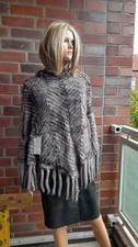 warmes Franzen Nerz Cape mit