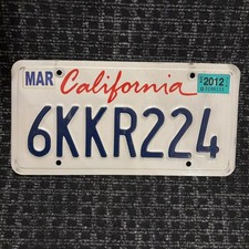 Original US Auto Kennzeichen