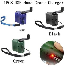 1*-USB Hand Kurbel Ladegerät