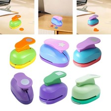 Papierstanzer Lochstanzer Motivlocher Bastelstanzer Ergonomisch Aus PP Material