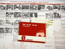 Fiat 55-66 60-66 + DT Allrad Traktor Betriebsanleitung Bedienung Wartung 1984