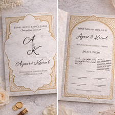 Dini Nikah Belgesi Islamische