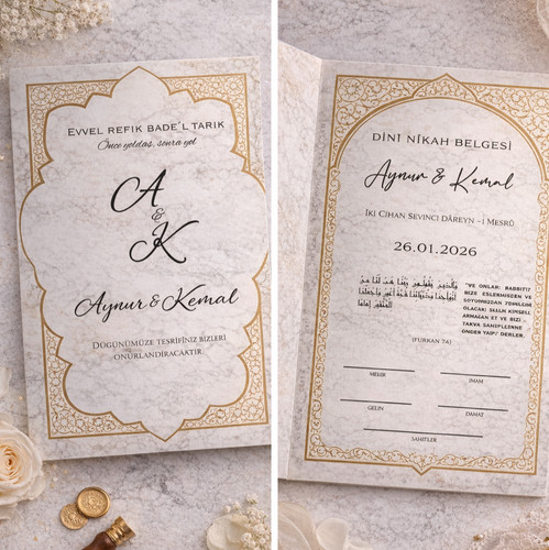 Dini nikah belgesi islamische - nikah,
