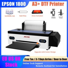 A3 DTF Printer Direct to Film Printer Flatbed Heat Transfer EPSON L1800 / R1390