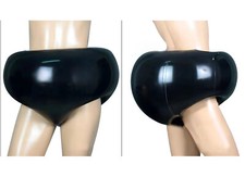 Latex aufblasbare Hose Short