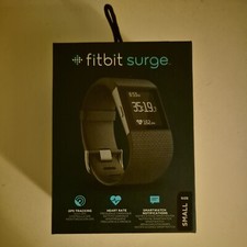 Fitbit Surge Wireless Fitness Aktivitätstracker, klein - schwarz - für Ersatzteile