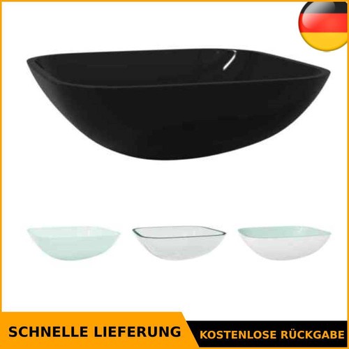 Waschbecken glas 42x42x14cm - glas,