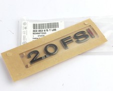 VW Emblem Logo Typenschild 2.0