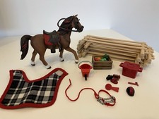 Schleich set pferd mit - set,