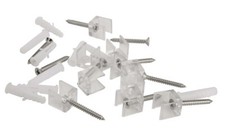 Deko-Light Mechanisches Systemzubehör Montageklammern Set 10 St, für Neon Omnifl