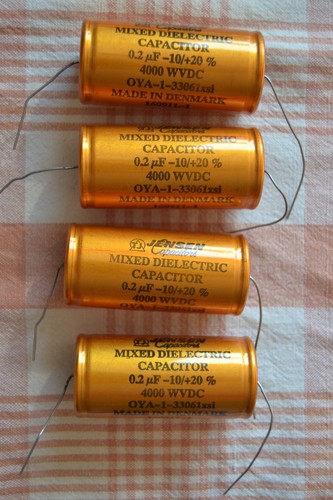 Jensen capacitors 2 uf - 2, x