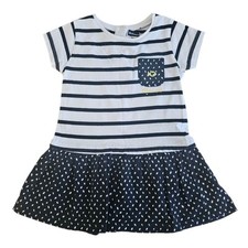 Maritimes Baby Kleid von