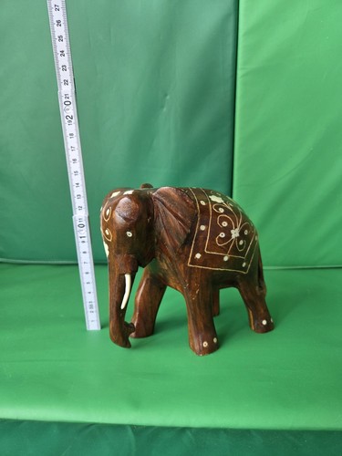Deko holz elefant - elefant, mit