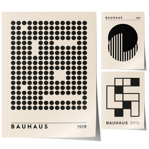 Bauhaus ausstellung poster - ausstellung,