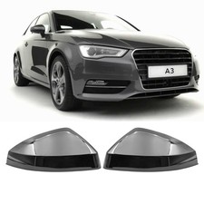 Glanz Schwarz Spiegelkappen