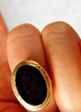 Großer alter Goldring 333