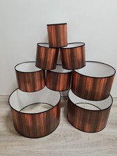 Lampenschirm, Ersatzschirm für Stehlampe oder Pendelleuchte  in Holzoptik