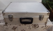 Werkzeugkasten Aluminium Cm. 45X 15X 34 mit verstellbaren Fächern