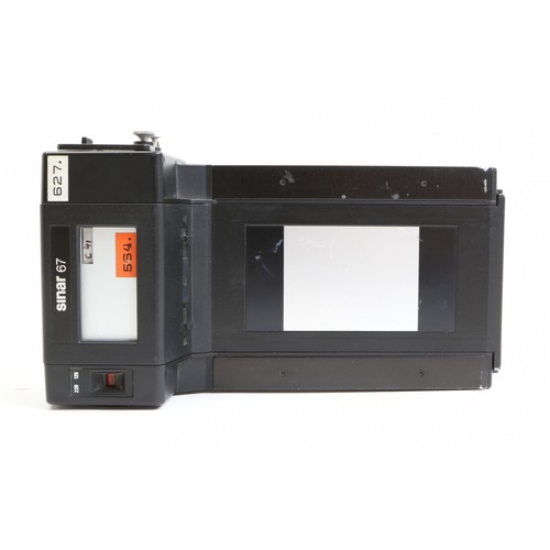 Sinar rollfilmkassette - 67, +