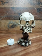 Totenkopf Teelichthalter Skull