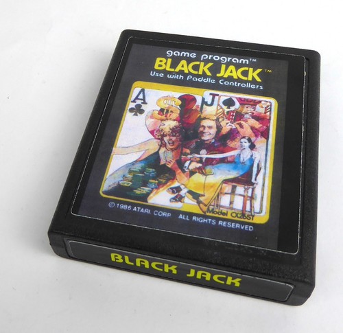 Atari 2600 spiel black - spiel,