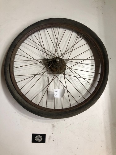 Oldtimer motorrad speichenrad - oldtimer,