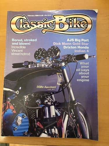 Classic bike february 1986 - classic,