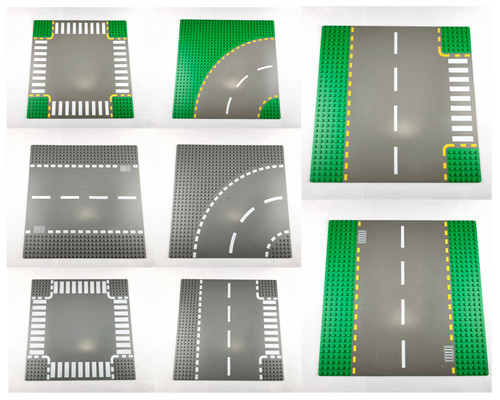 Lego city straßenplatten - city,