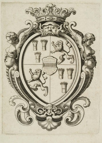 Heraldik wappen mit löwen und - heraldik,