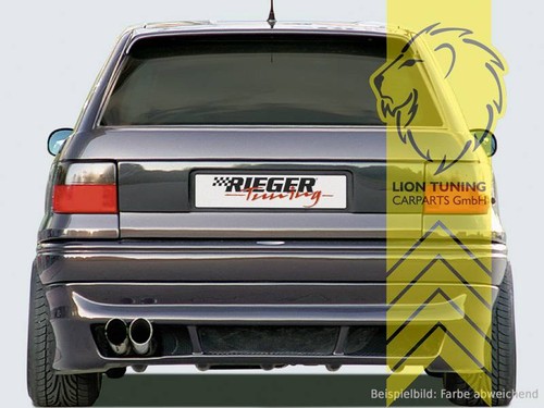 Rieger heckansatz heckspoiler - heckansatz,