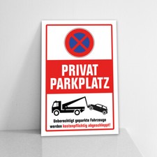 Schild 20x30 cm Parkverbot