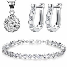 DAMEN SCHMUCKSET 925 STERLING