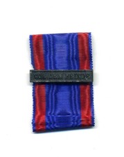 Oldenburg, Bandspange (VOR DEM FEINDE) zum Friedrich August-Kreuz 2. Klasse