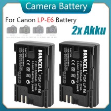 2X 3200mAh LP-E6 LP-E6N Akku