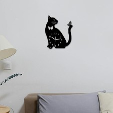 Wanduhr mit Tiermotiven