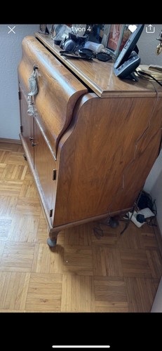 Sekretär holz schreibtisch - sekretär,