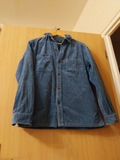 Herren Cord  - Hemd hell Blau