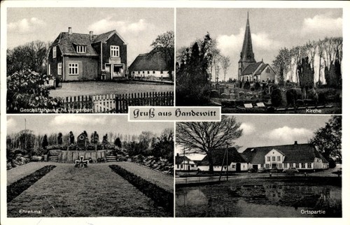 Handewitt schleswig - ak,