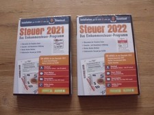 Aldi Buhl 2021 + 2022 Steuerprogramm Software 2 x CD- Rom neu und unbenutzt