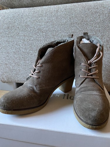 Lammfell stiefeletten ankle - stiefeletten,