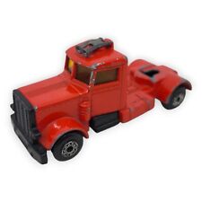 Matchbox Superfast Long Haul Truck 1979 Rot Modell LKW 1 75 Lesney England Horn
