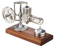 Krick 22102 Stirlingmotor Alu montiert Neu OVP