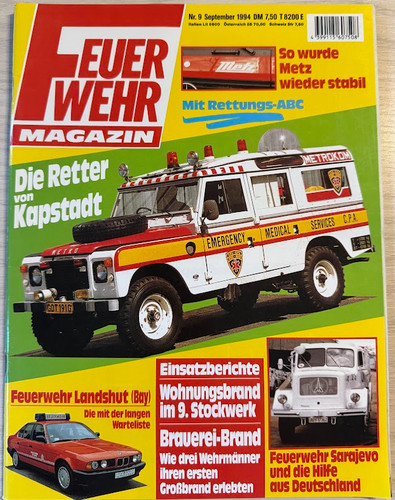Feuerwehr magazin 9 - feuerwehr,