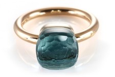 Pomellato Nudo Ring Blautopas
