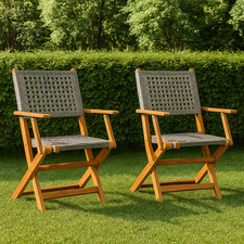 2er Set Gartenstuhl Klappstuhl